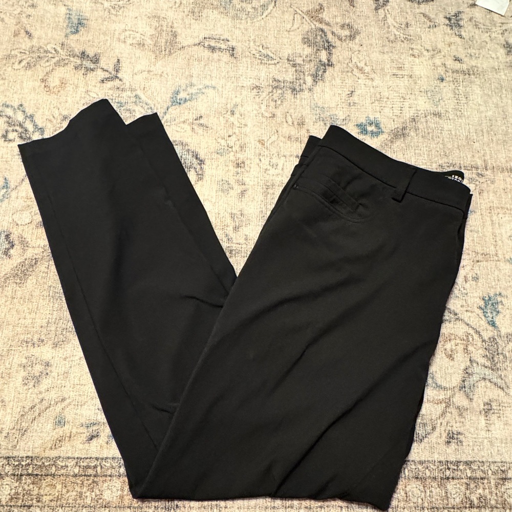 Men's Elegant Black Dress Trousers